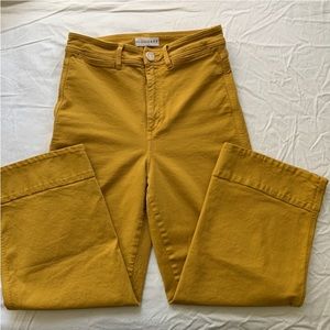 NWT Loft high rise wide leg jeans.